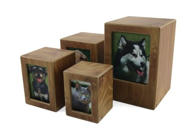 MDF Photo Urn Natural - Extra Small