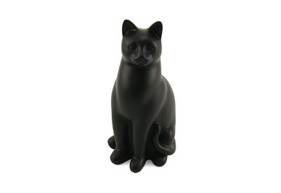 Elite Cat Urn Black